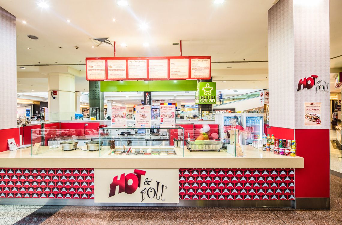 Hospitality Fitout Specialists Hot & Roll – Castle Hill Project Slide 2