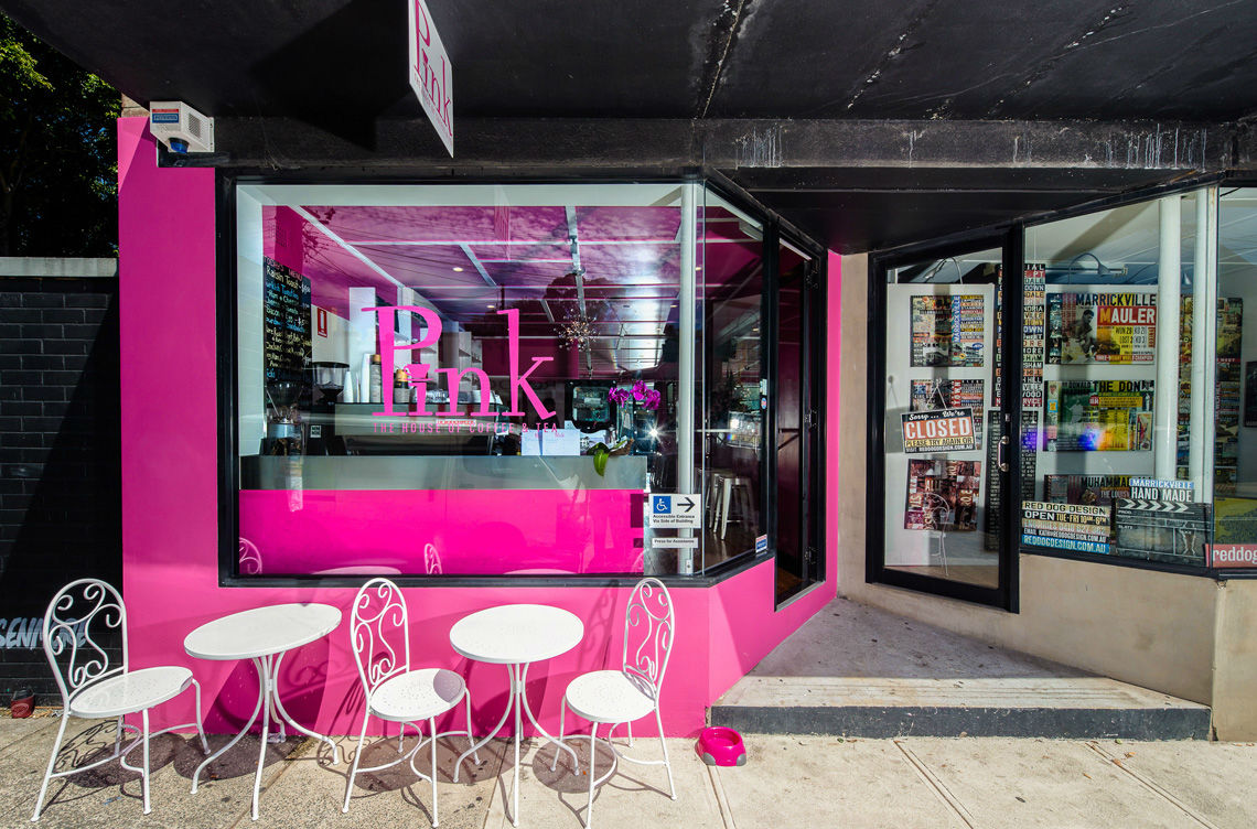 Hospitality Fitout Specialists Pink Café Project Slide 1