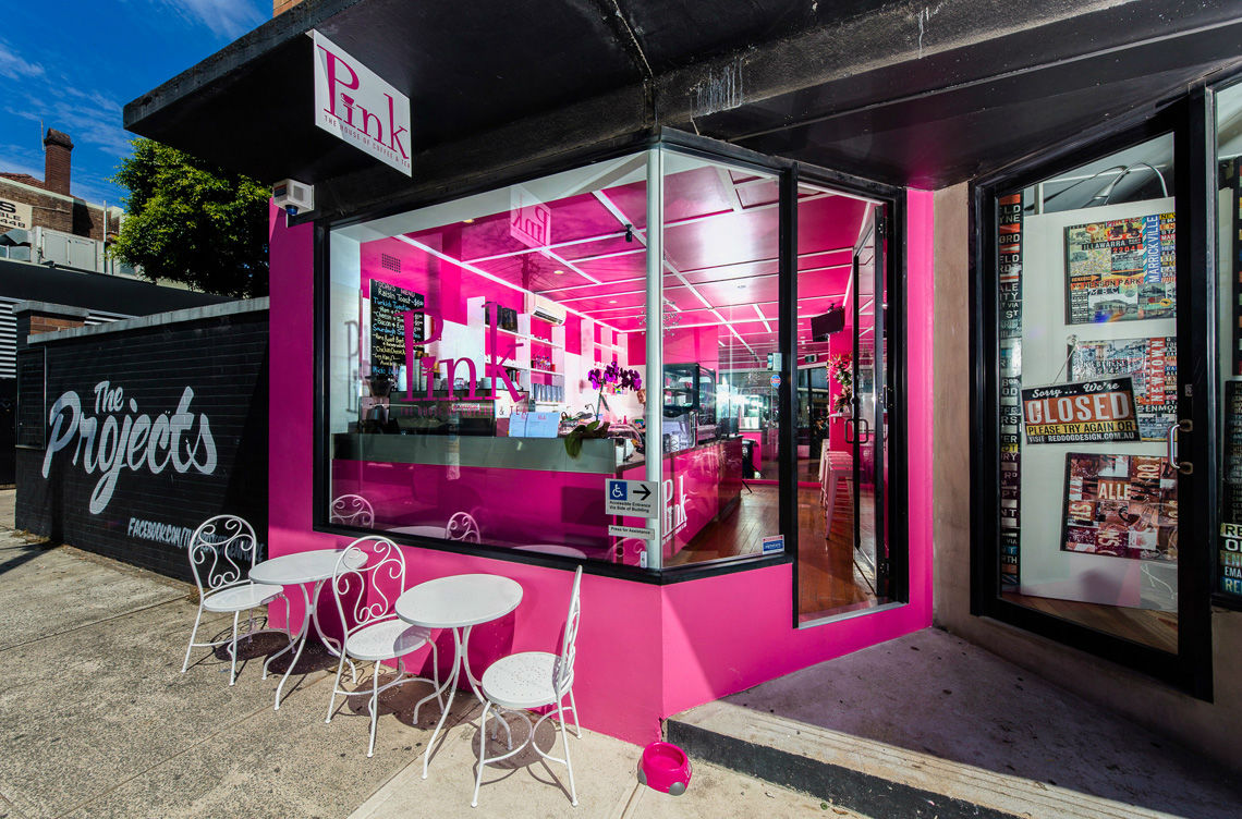 Hospitality Fitout Specialists Pink Café Project Slide 2