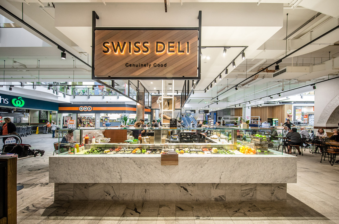 Swiss Deli Warringah Mall Fitout Slide 1