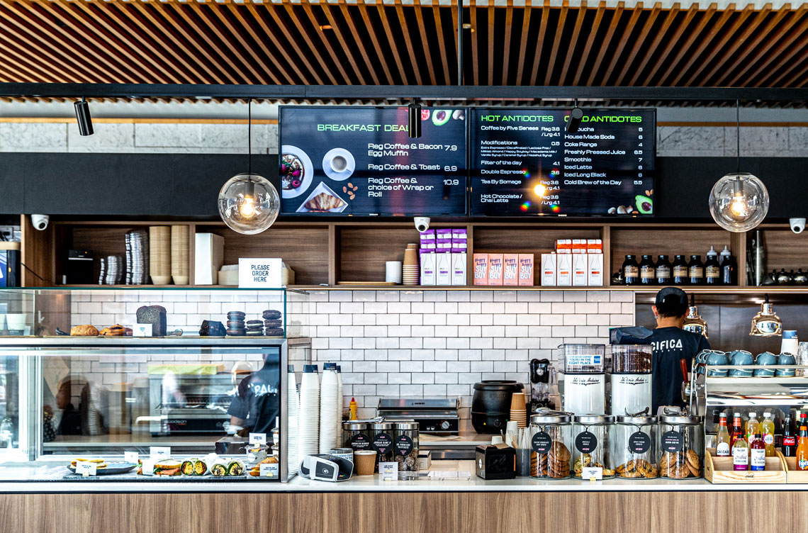 Hospitality Fitout Specialists Café Pacifica Project Slide 8 left